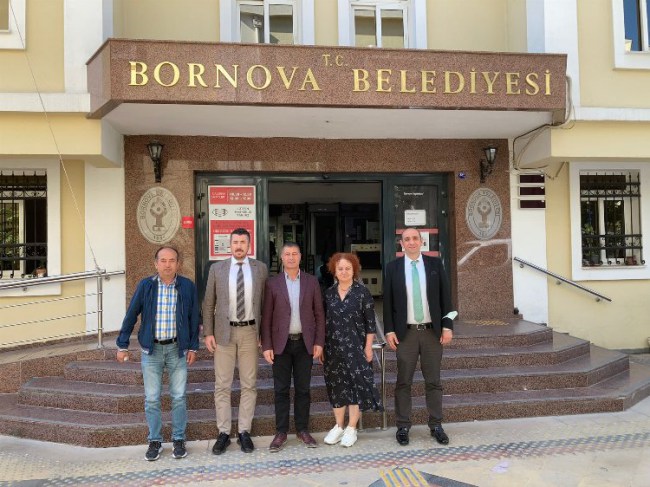 Kocaeli İzmit Belediyesi'nden Bornova'ya ziyaret