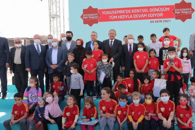 Mehmet Özhaseki'den Kocasinan'a övgü