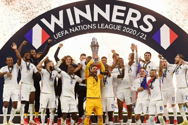 UEFA Uluslar Ligi'nde şampiyon Fransa