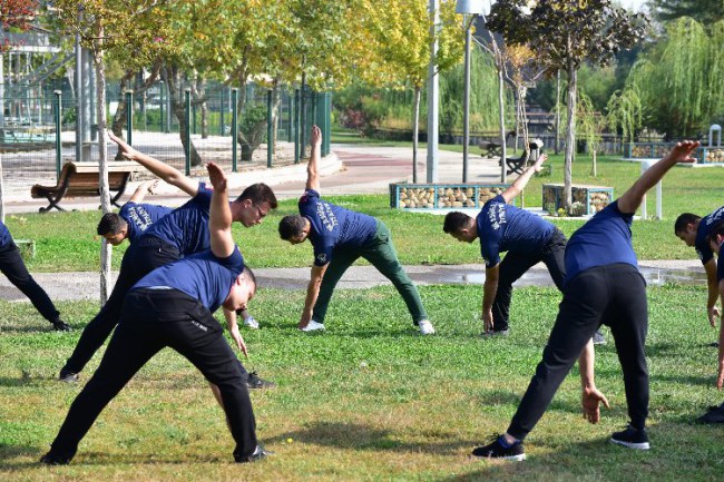 Manisa İtfaiyecileri formda