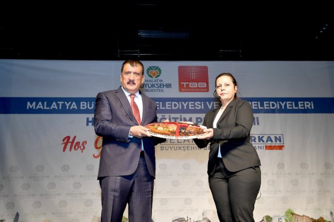Malatya Büyükşehir'de hizmet içi eğitim devam ediyor
