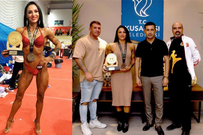 Aydın'da Kuşadası'nın gururu Alina'nın hedefi İspanya