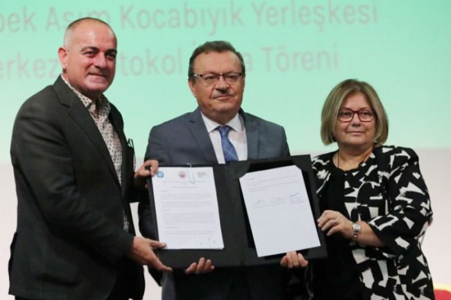 Bursa Gemlik'te Sunğipek Yerleşkesi 'merkez' proje