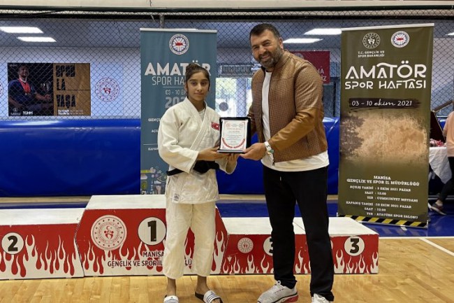 Manisa'da Judoya "Sporun Enleri" ödülü