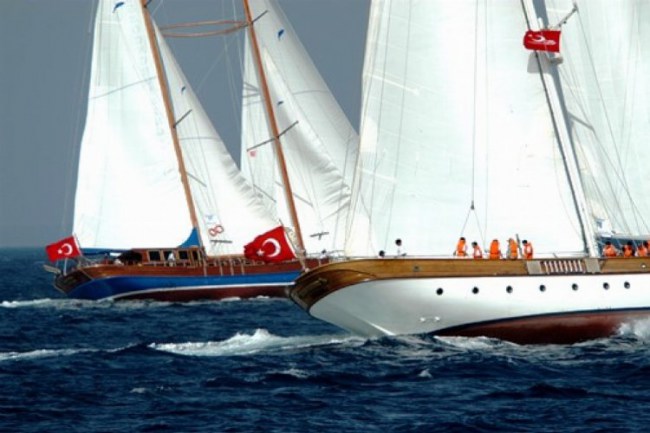 BodrumCup'ta rota yangın bölgeleri