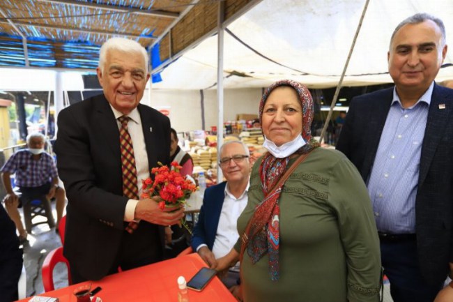 Muğla Milas'ta Başkan Gürün ziyareti