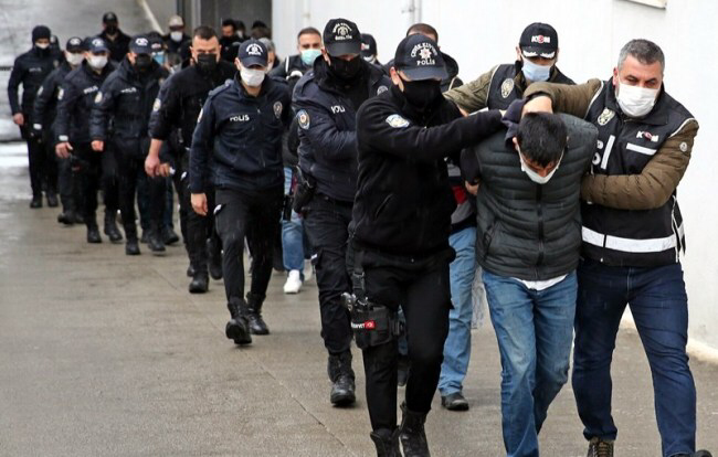 Çekirge Operasyonunda, Kdz. Ereğli'den 18, Alaplı'dan 1 Kişi gözaltına alındı