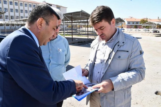 Aksaray Hashas'da semt pazarı yenileniyor