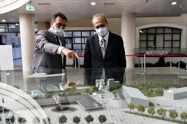 Bursa Osmangazi'de Başkan Dündar'a iade-i ziyaret