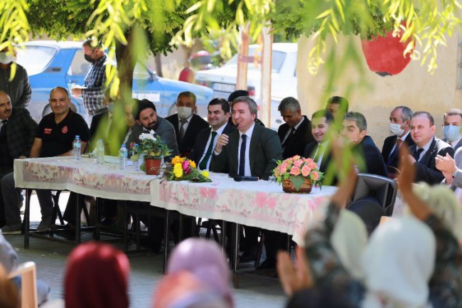 Aksaray Valisi Aydoğdu, Balcı Mahallesi'ni ziyaret etti