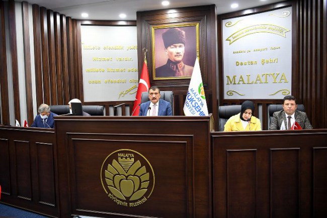 Malatya Büyükşehir Ekim ayı meclis toplantısını yaptı