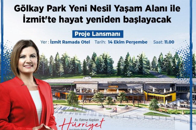 Kocaeli İzmit'e yeni yaşam alanı