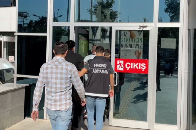 Adıyaman'da uyuşturu operasyonunda 4 tutuklama