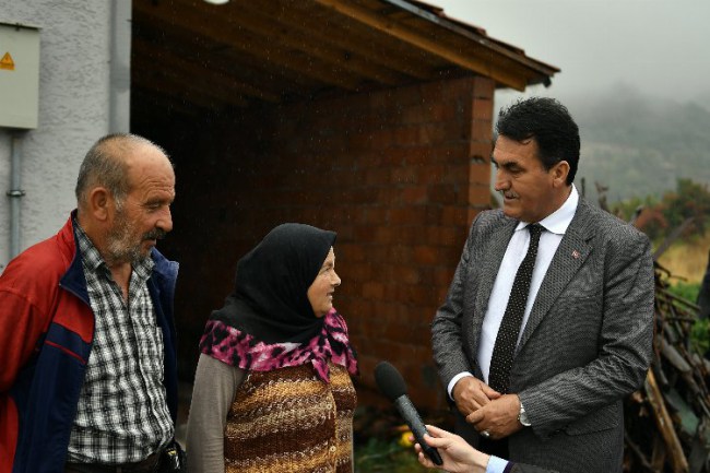 Bursa Osmangazi'de sel mağdurları evlerine kavuştu