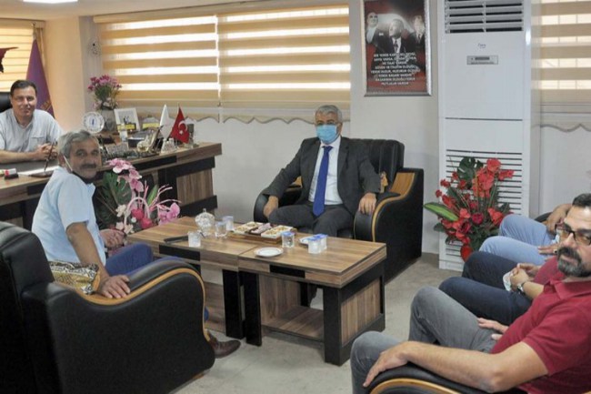 Didim Kaymakamı Yiğit'ten Esnaf Odasına Ziyaret