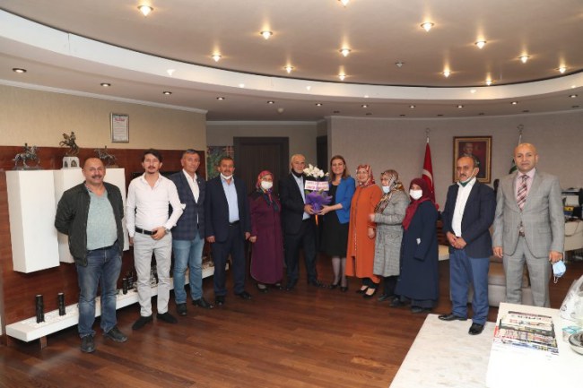 İzmit Belediye Başkanı Hürriyet, Hereke Ordulular Derneği'ni ağırladı