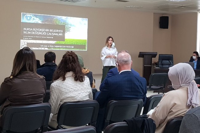 Bursa'da iklim değişikliği ile ortak mücadele