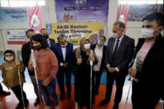 Bursa İnegöl'de Akıllı Baston özgürlüğe kavuşturuyor