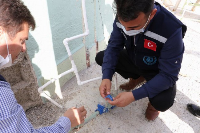 Manisa'da kaçak su kullananlar tespit edildi