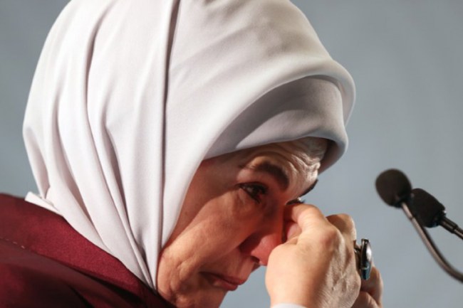 Emine Erdoğan Kudüs konferansına katıldı