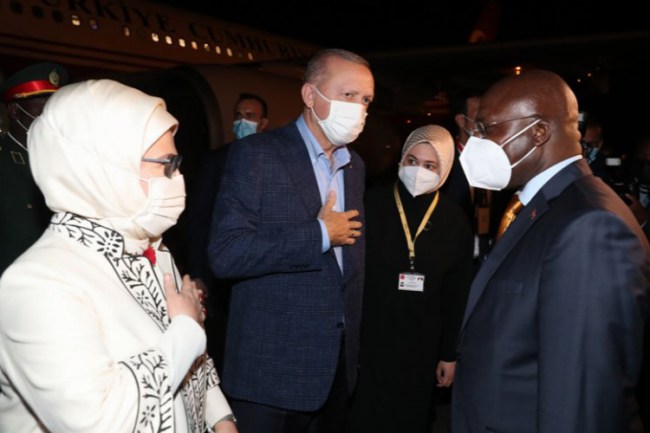 Cumhurbaşkanı Erdoğan Angola'da