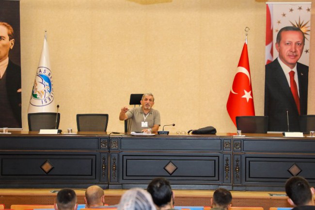 Kayseri Talas'ta iş güvenliği eğitimleri