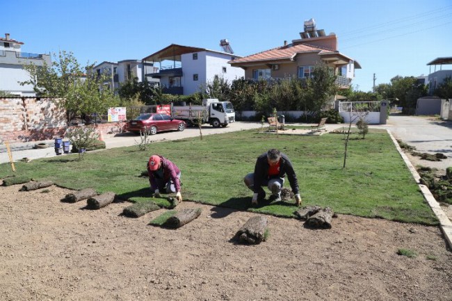 İzmir Menderes'e yeşil dokunuş