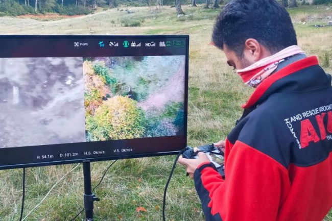 AKUT'un İHA'sı Çankırı'da hayat kurtardı!