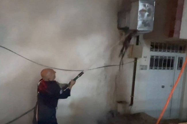 Adıyaman'da işyerinde yangın