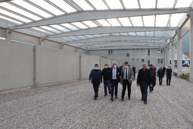 Manisa Kırkağaç'ta İtfaiye ve Şantiye Binası açılıyor