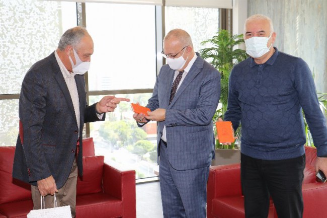 Manisa Büyükşehir'e TBF Adayı Kunter'den ziyaret