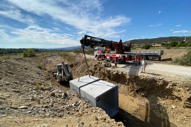 Manisa Yeşildere Mahallesinde taşkın sıkıntısı çözüldü