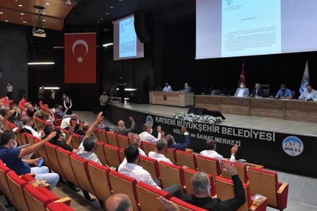 Kayseri Büyükşehir'e ek bütçe