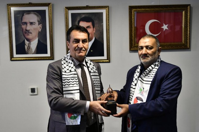 Filistin'den Osmangazi'ye kardeş ziyareti