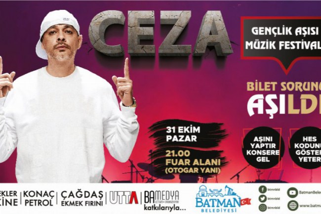 Batman'da ertelenen konserler ekim sonunda yapılacak