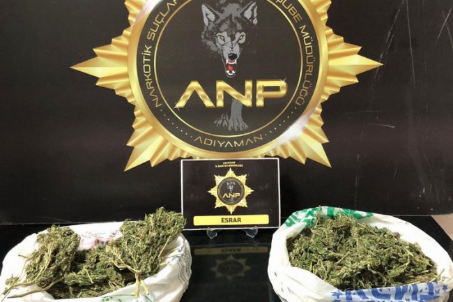 Adıyaman'da Narkotikten son 20 günden üstün başarı