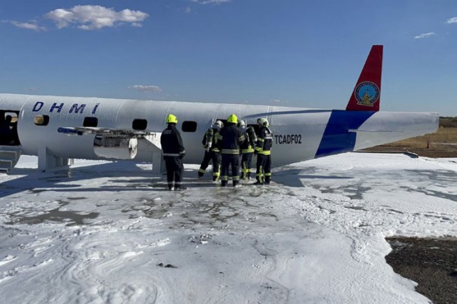 Adıyaman Havalimanı'nda senaryolu tatbikat