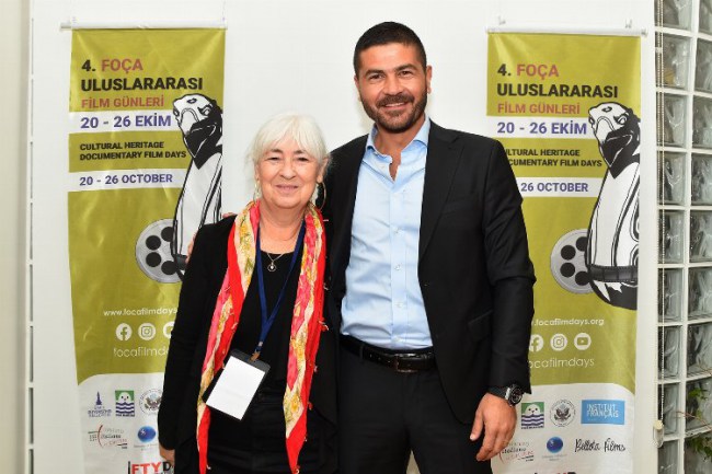 İzmir Foça'da film keyfi