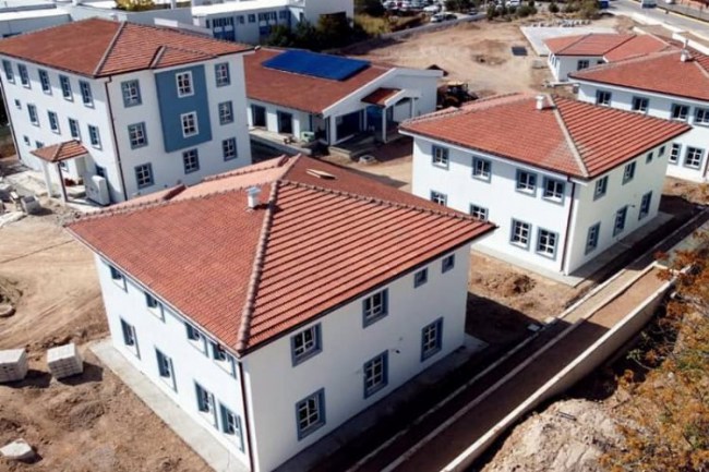 Aksaray'da "Sevgi Evleri " tamamlanıyor