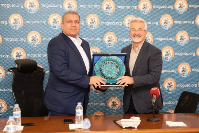 Bursa Nilüfer'den kardeş Gazimağusa'ya ziyaret