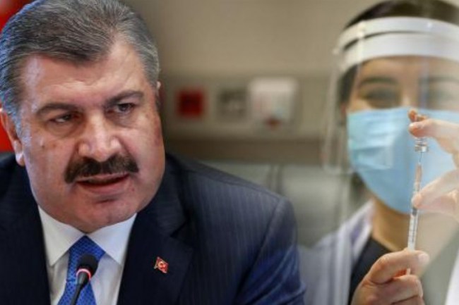 Fahrettin Koca'dan aşı açıklaması