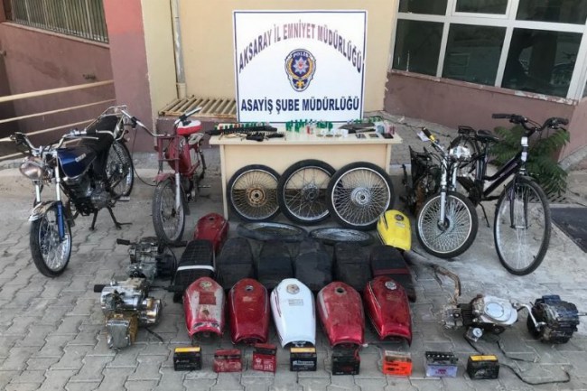 Aksaray Emniyeti şafak operasyonunda, Aksaray malaklilarini ele geçirdi