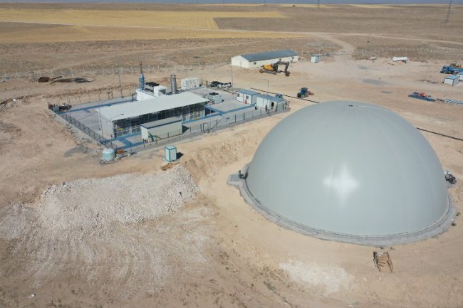 Aksaray'da, atık tesisinde enerji üretimi