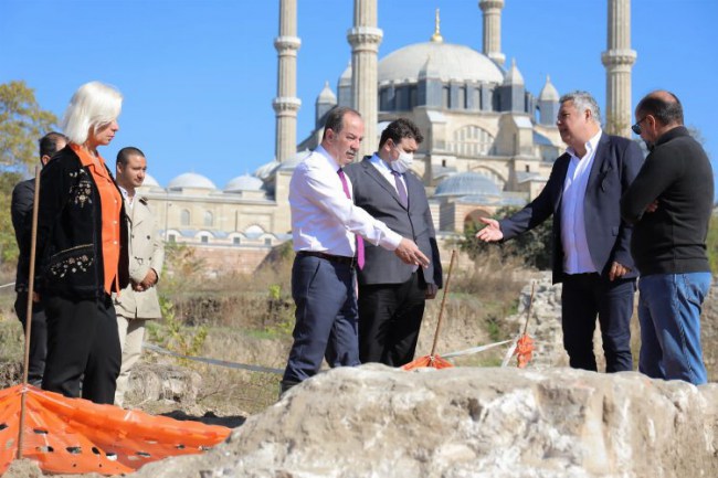 Mimar Sinan'ın ustalık eserinde peyzaj çalışması