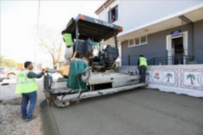 Bursa İnegöl'ün Hocaköy Mahallesine beton yol