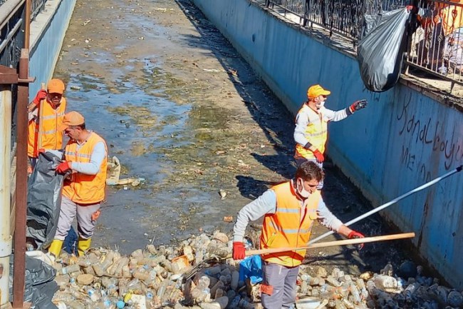 Malatya'nın kanalboyu temizlendi