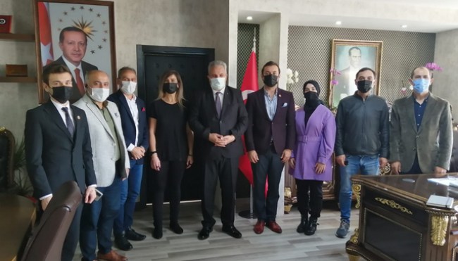 BATİYAC Yönetiminden Kaymakam Yapıcı'ya ziyaret