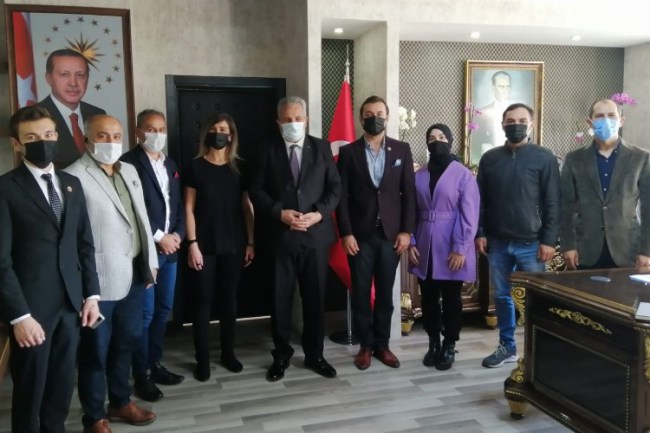 BATİYAC Yönetiminden Kaymakam Yapıcı'ya ziyaret