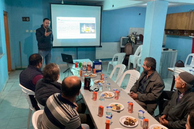 İzmit Gökçeören'de süt eğitimi