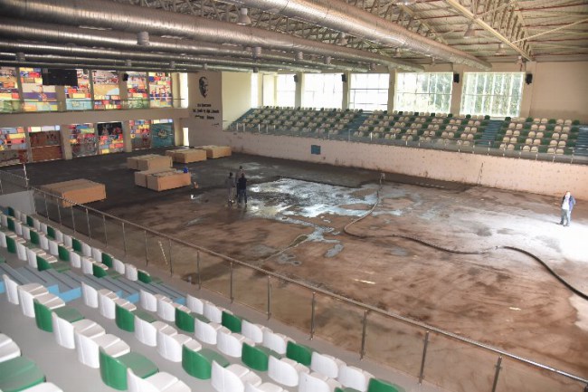 Manisa'da Tarık Almış Spor Tesisi'ne kapsamlı bakım